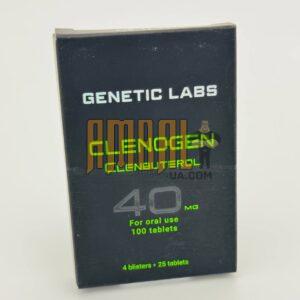 CLENOGEN 40mg 100tab Genetic Labs (кленбутерол)