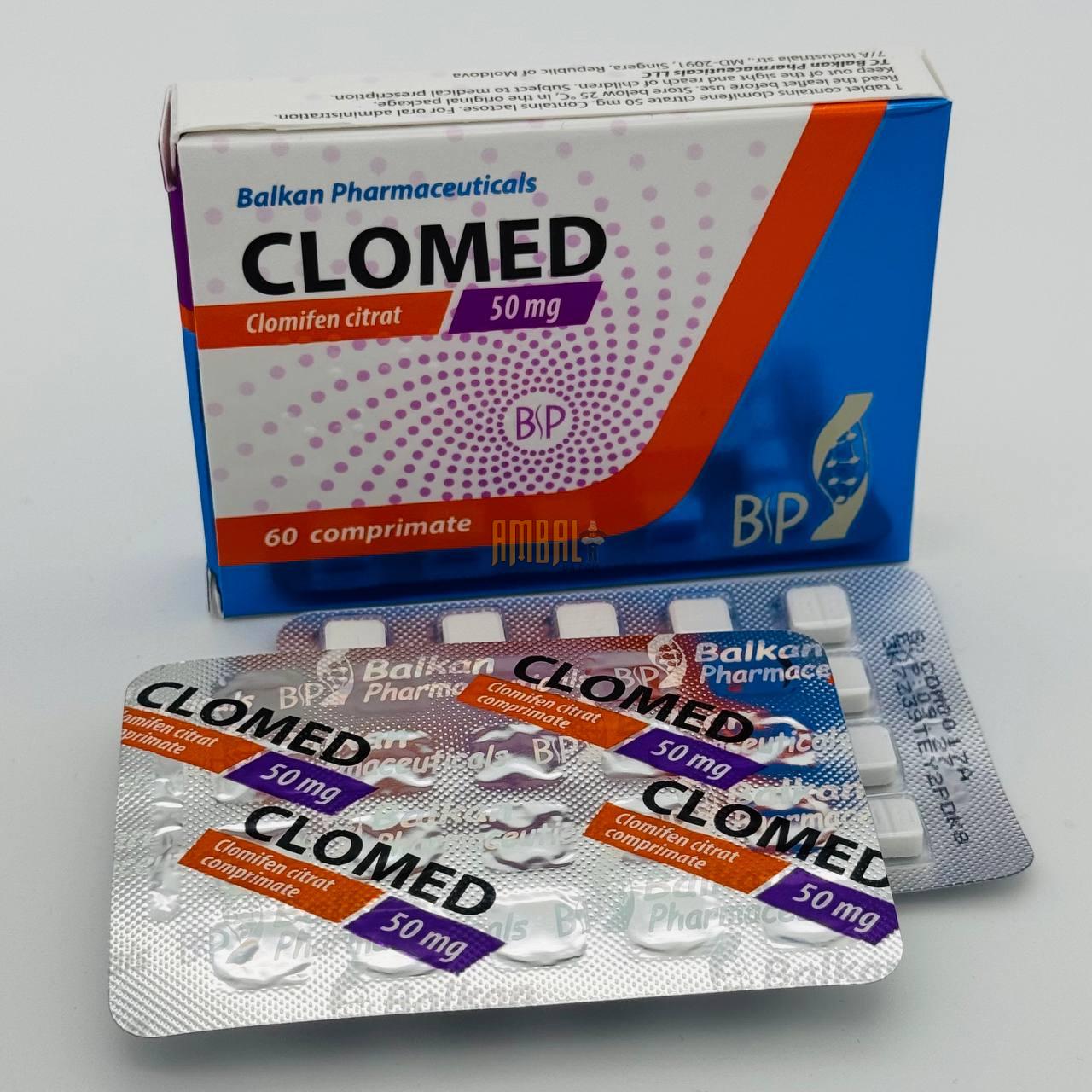 Clomed 50mg 20tab Balkan Clomed 50mg Balkan