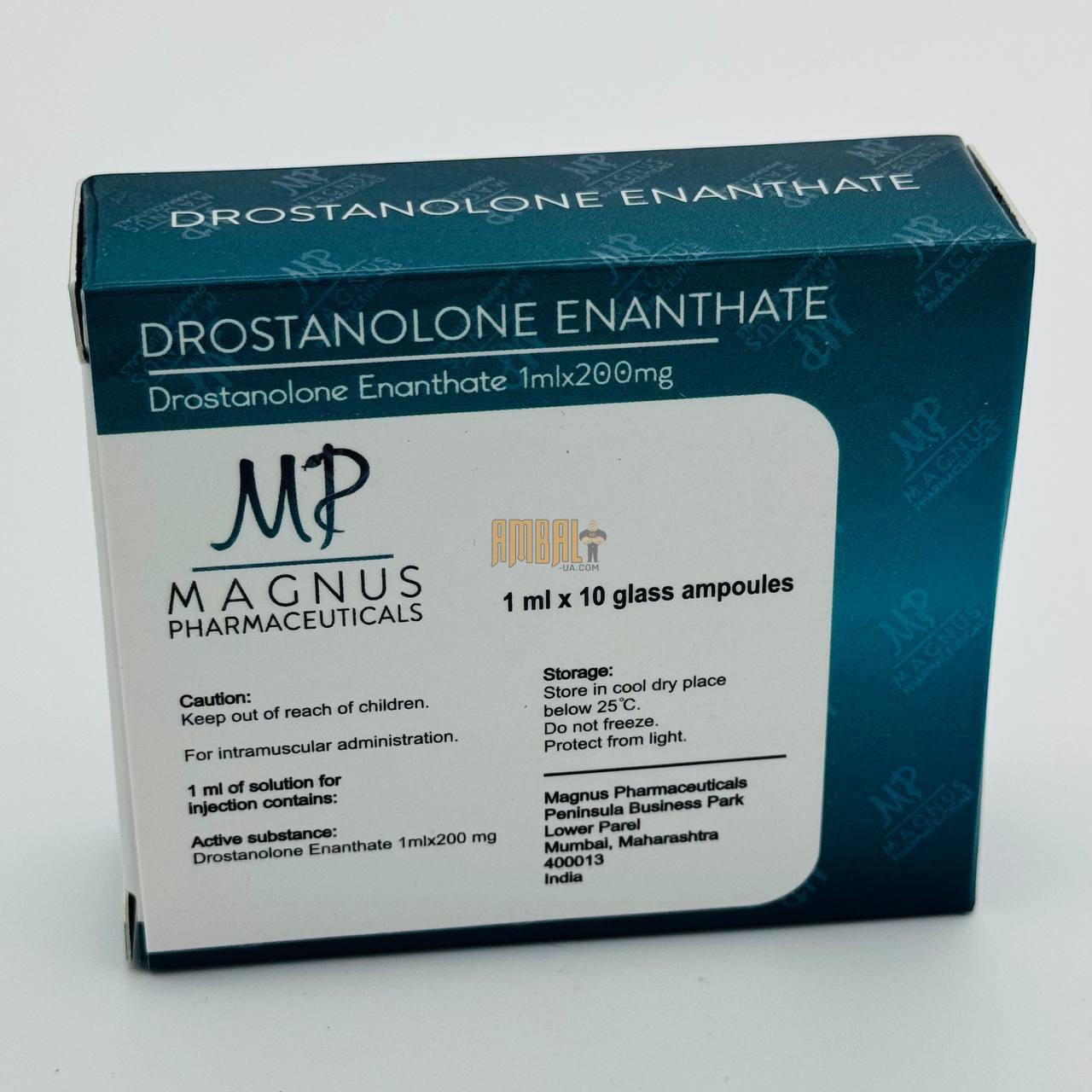 Drostanolone Enanthate 1ml 200mg Magnus Drostanolone Enanthate 1ml 200mg Magnus