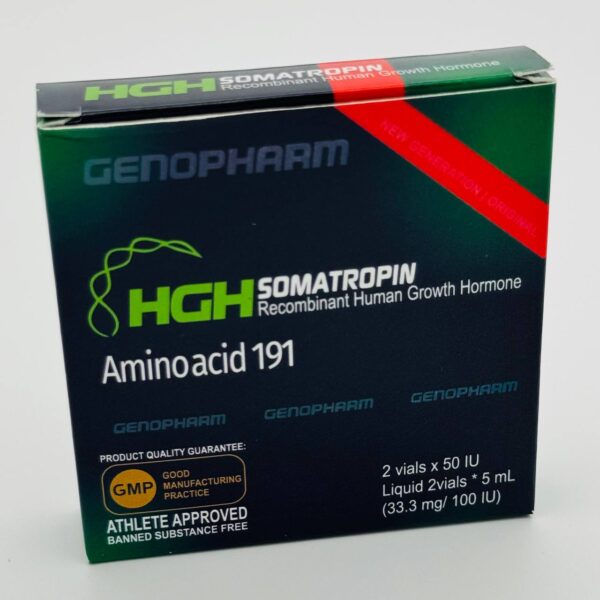 Genopharm 2vials 50 iu (гормон росту рідкий)