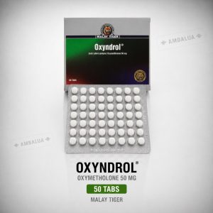 Oxyndrol 50mg Malay Tiger (анаполон)
