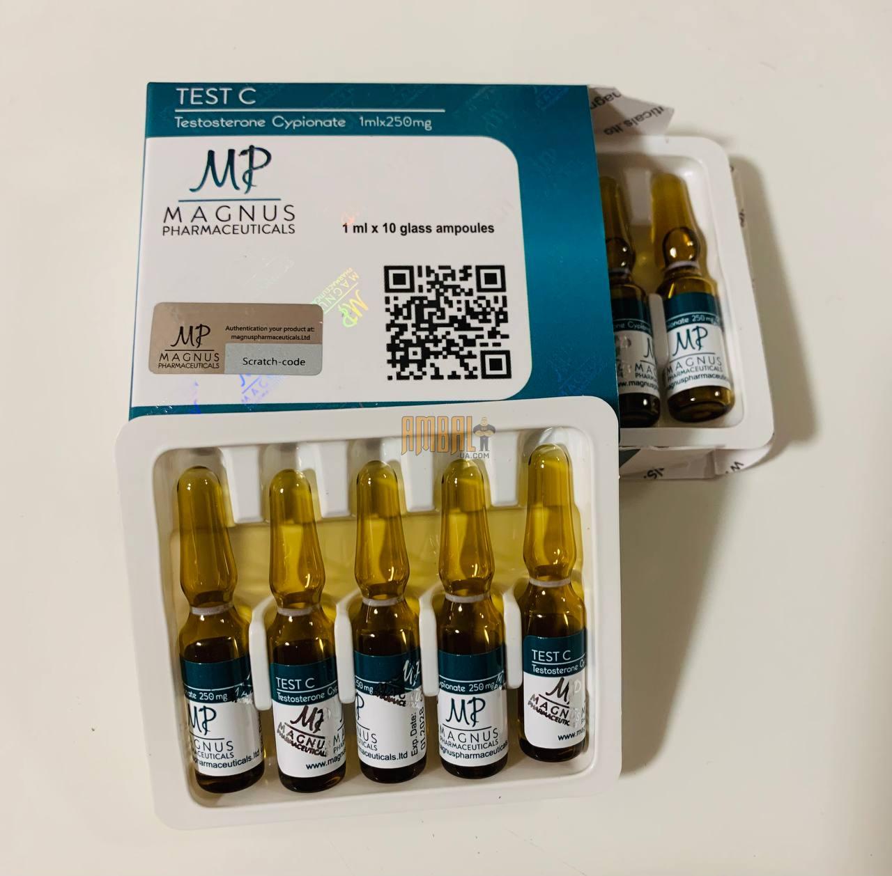 TEST C 1ml 250mg MAGNUS TEST C 1ml 250mg MAGNUS