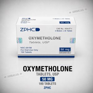 ZPHC Oxymetholone 50tab 50mg (оксиметолон)