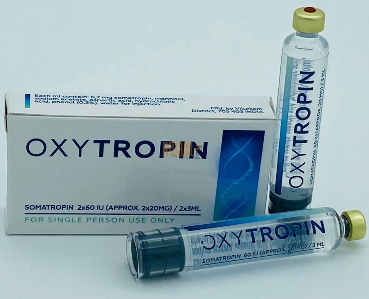 Hormone Oxitropin Liquid 120 IU Oxitropin Hormone 120 IU (гормон росту)