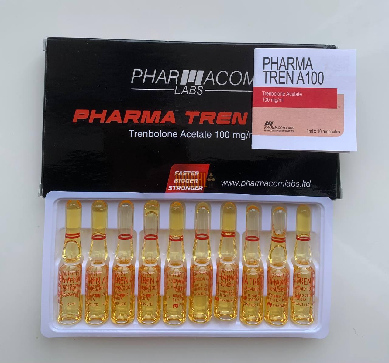 tren A 100 pharmacom Tren A100 Pharmacom (тренболон ацетат)