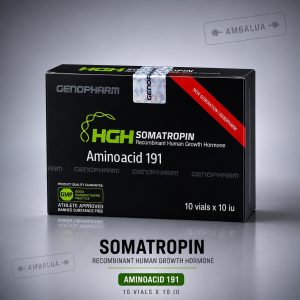 Genopharm 10vials 10iu (гормон росту)