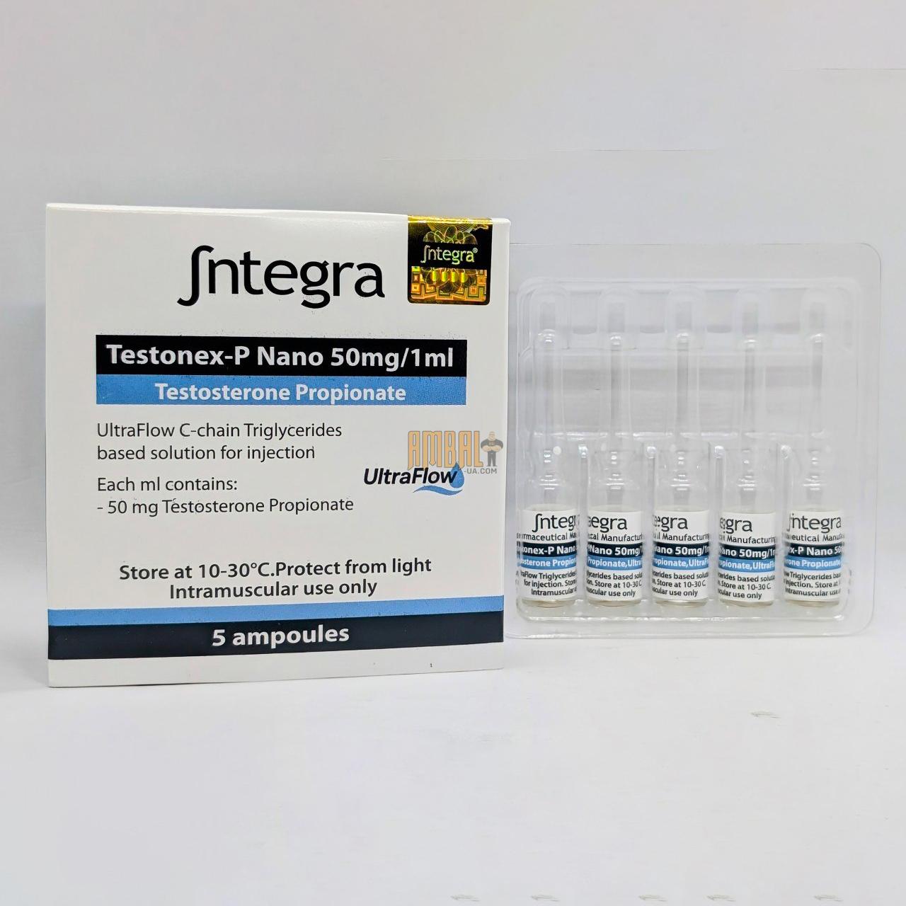 Testonex-P Nano 50mg 1ml Testonex-P Nano 50mg 1ml Integra